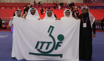 Qatar Officially Receives Flag Ahead of Hosting 2025 ITTF World Table Tennis Championships